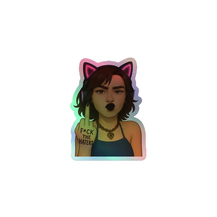 F the Haters Sticker product image (1)