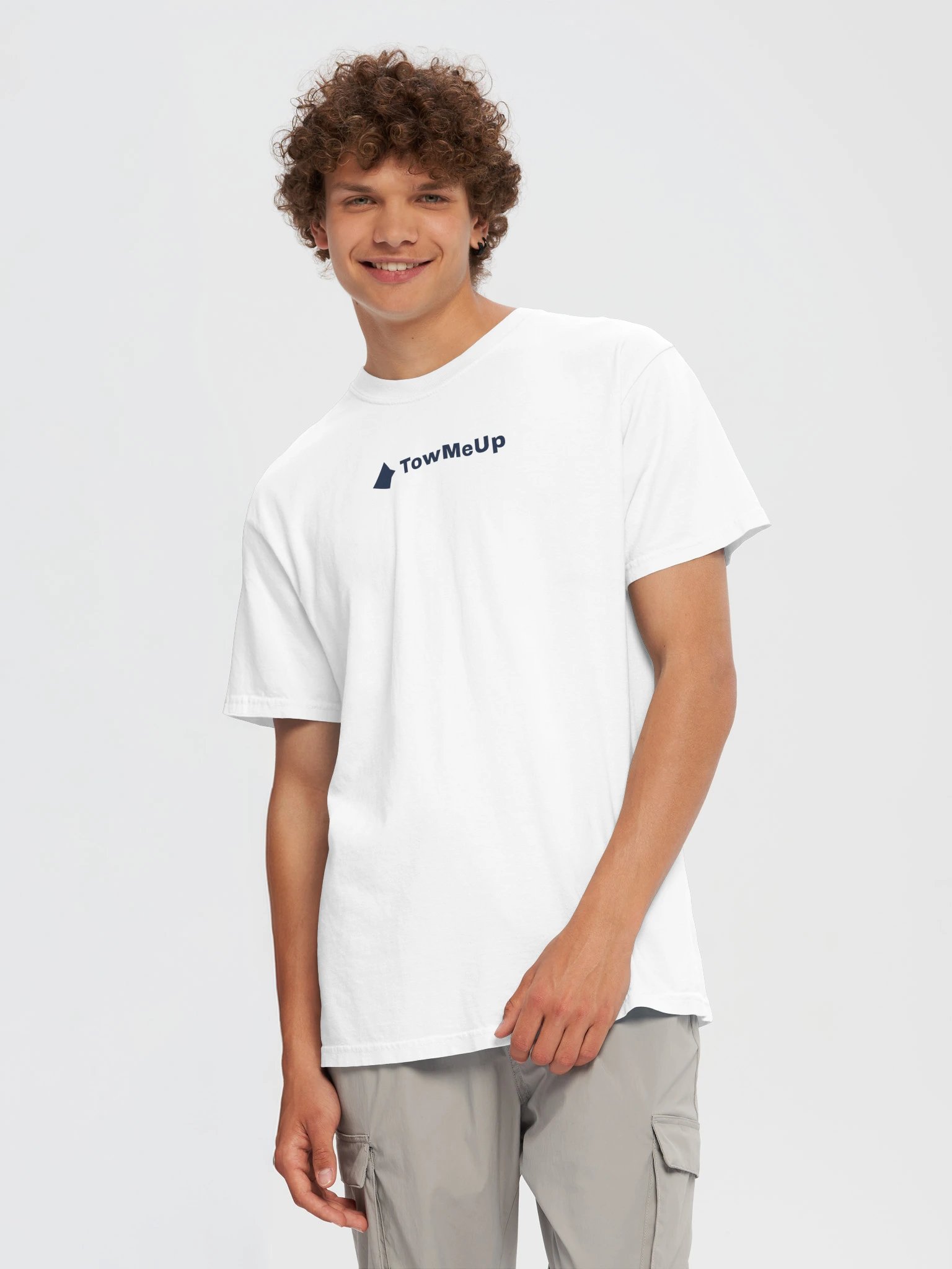 TowMeUp tee, white product image (9)