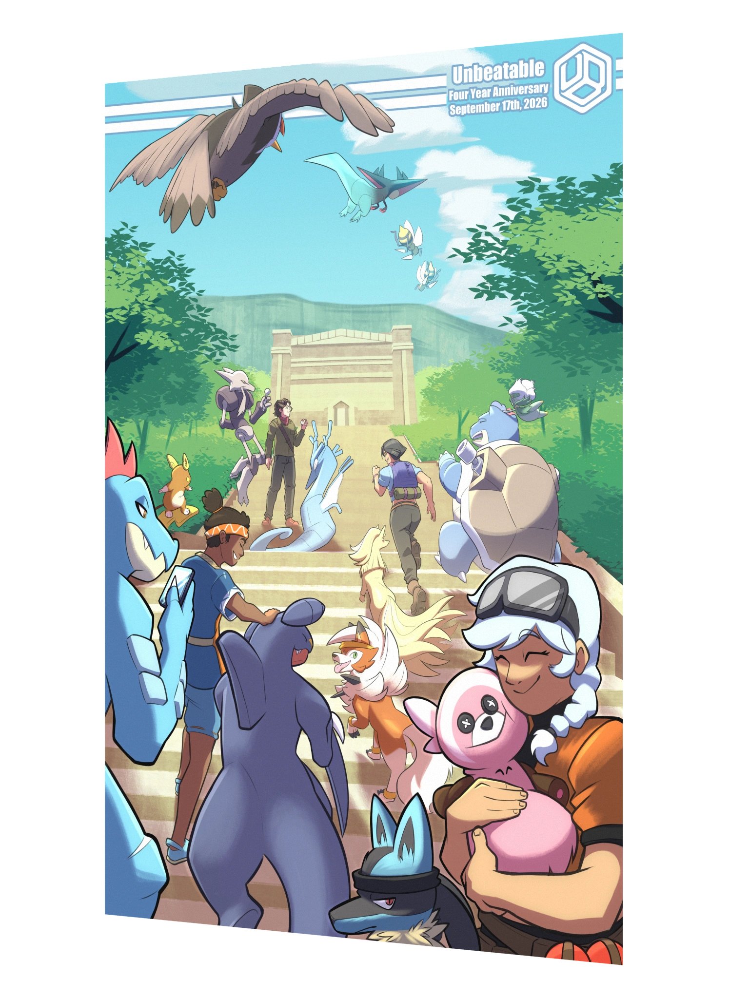 UnbeatableCast 4th Anniversary "Road to Indigo" Poster product image (2)