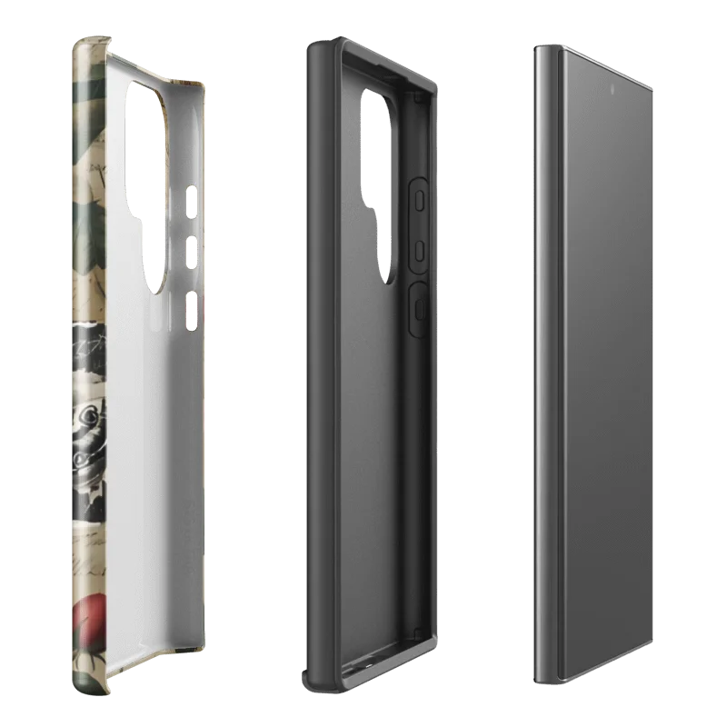 Vintage Botanical Collage Samsung® Tough Case Botanical Collage iPhone Tough Case, Tough Phone Cover, Artistic Phone Protector For Samsung Phones product image (319)