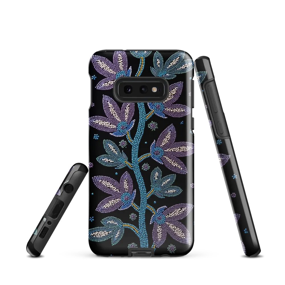 Faux-Beaded Floral Leaves Samsung® Case product image (2)