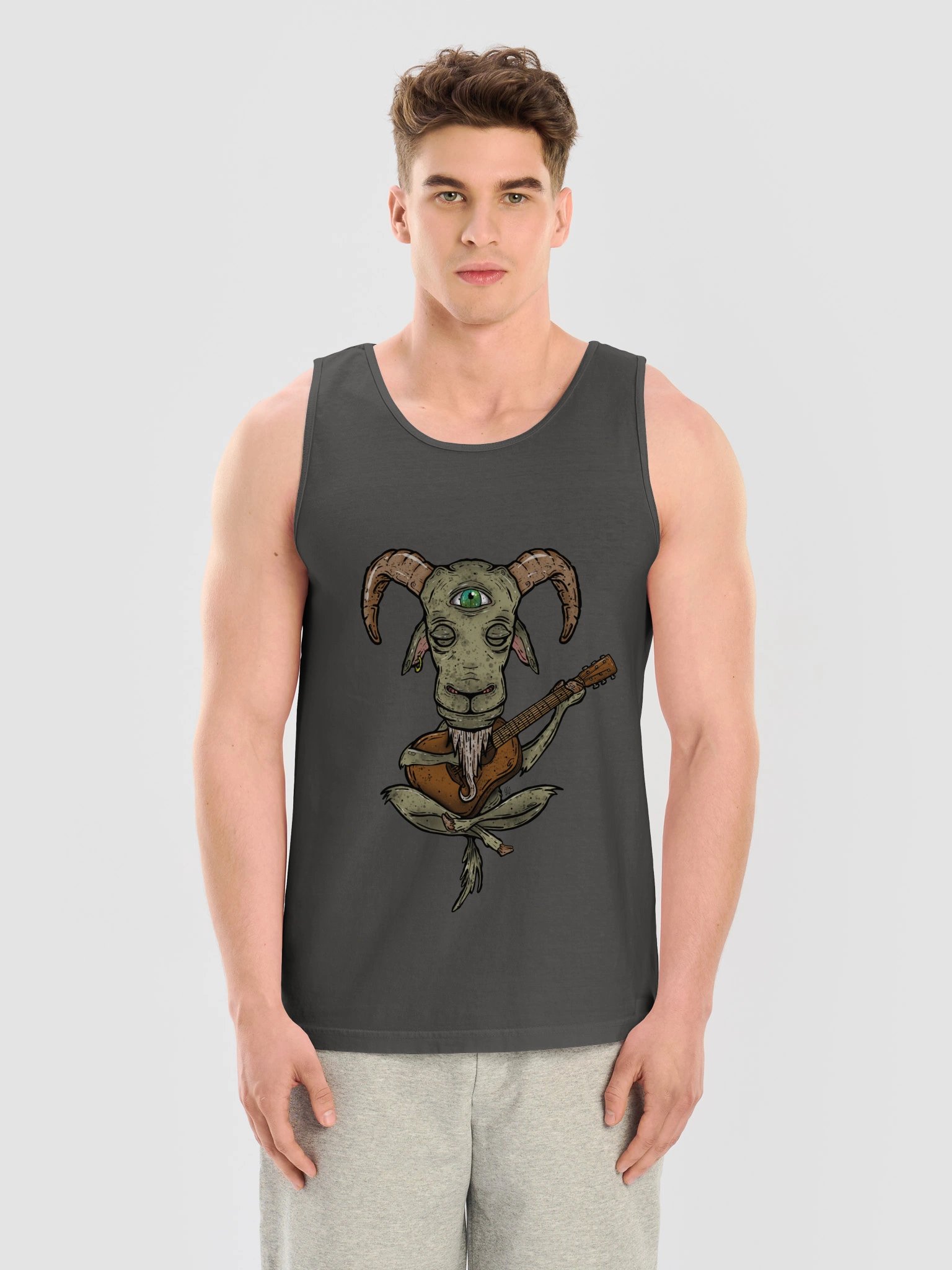 GOAT Strings - Comfort Colors Unisex 9360 Tank Top product image (3)