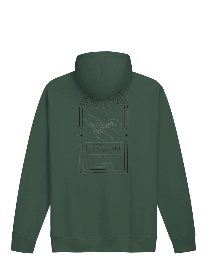 Nailartist Tarot Hoodie black logo product image (2)