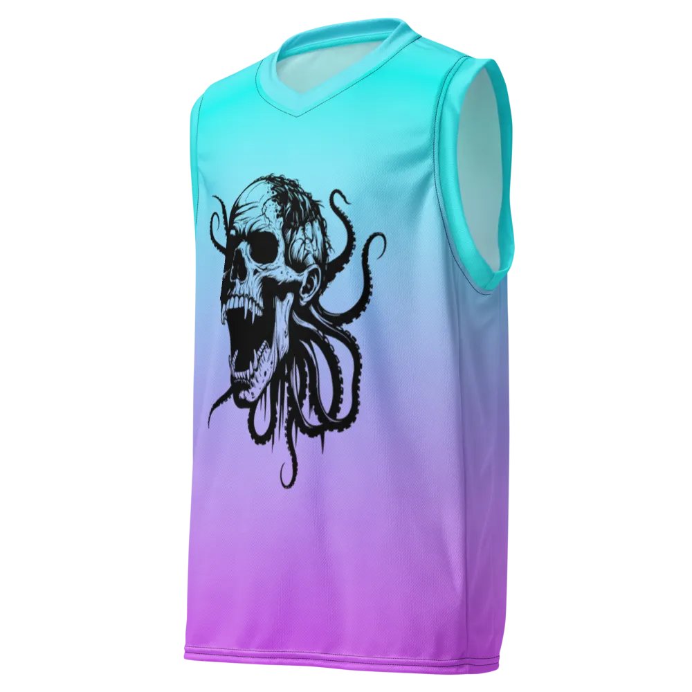 Tentacle Skull - Rebound Recycled Performance Jersey product image (1)