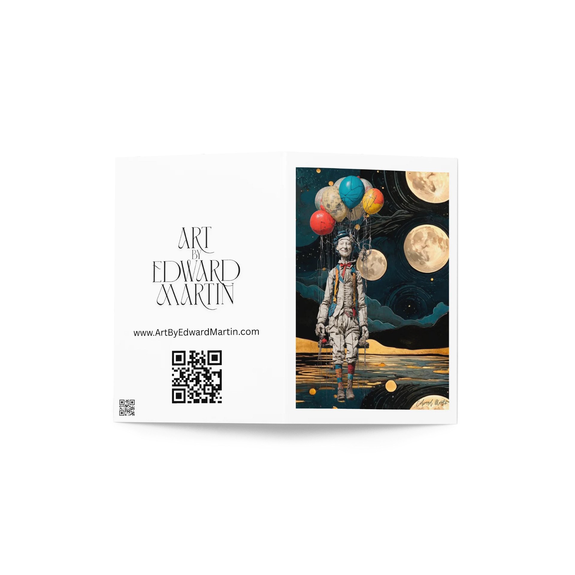 'UP' by Edward Martin Greeting Card product image (4)
