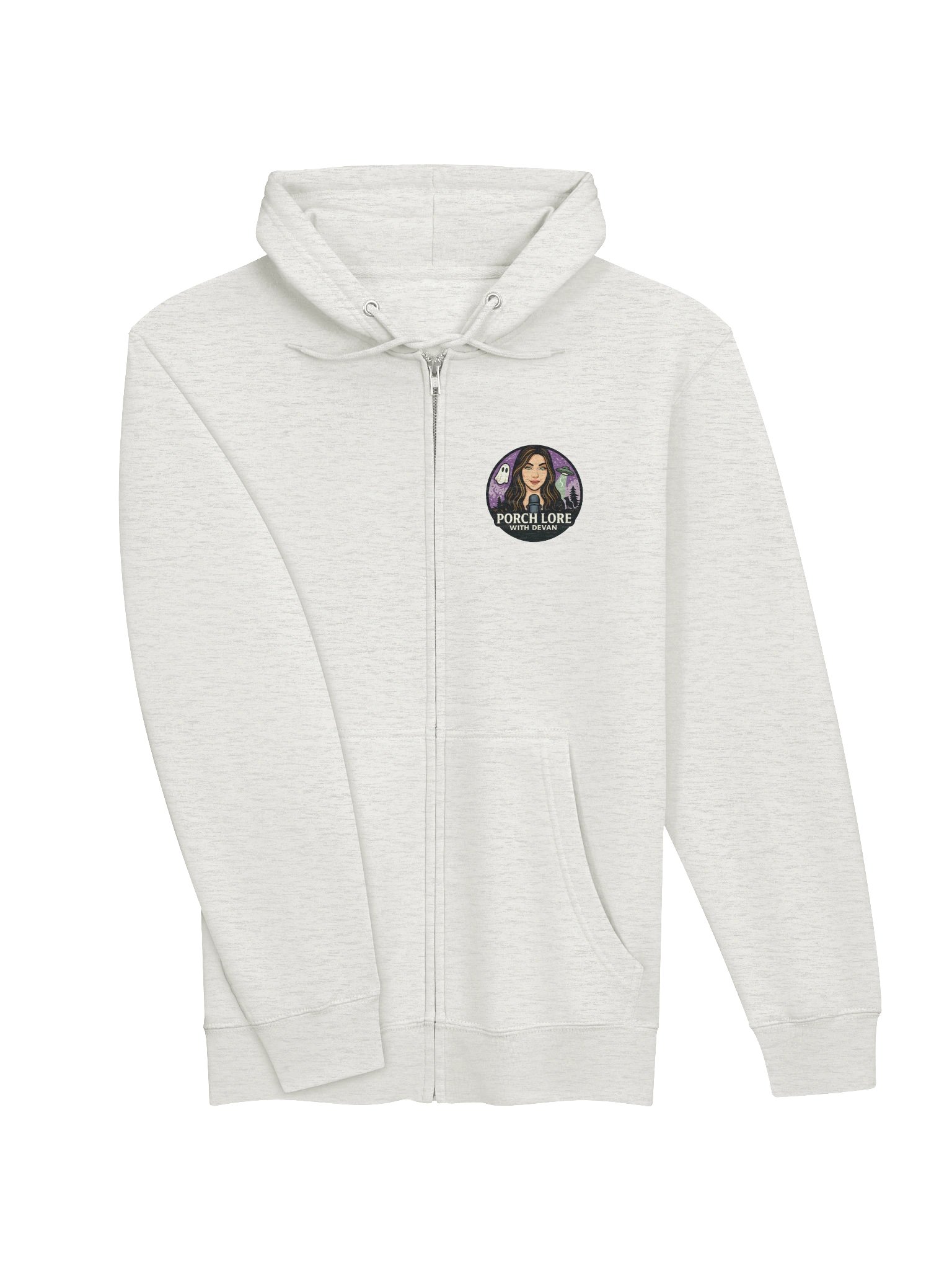 PORCH PAL SOCIETY ZIP UP HOODIE product image (3)