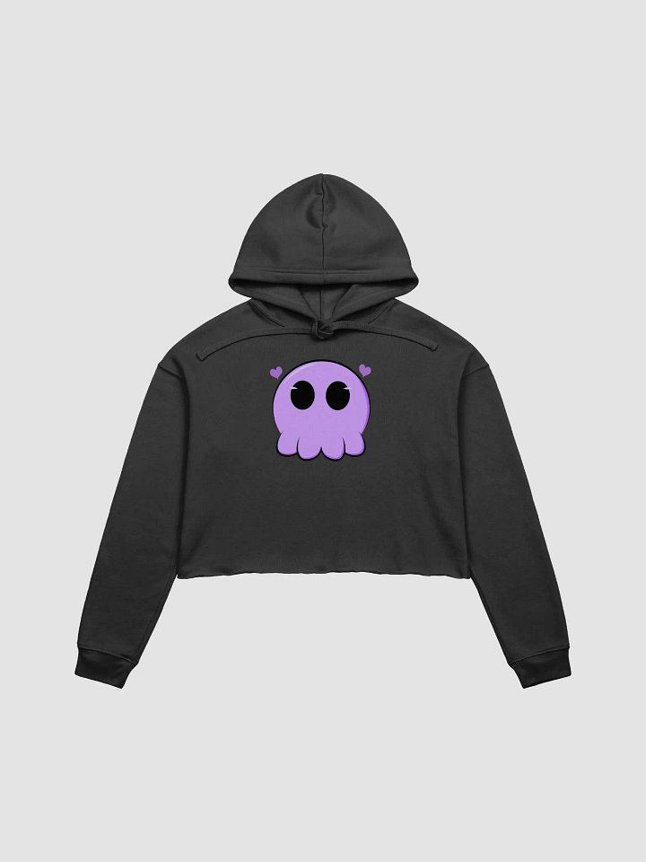 Scruffles Heart Fleece Crop Hoodie product image (1)