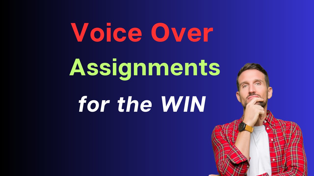 Voice Over assignments - (Personal feedback on each assignment) product image (1)