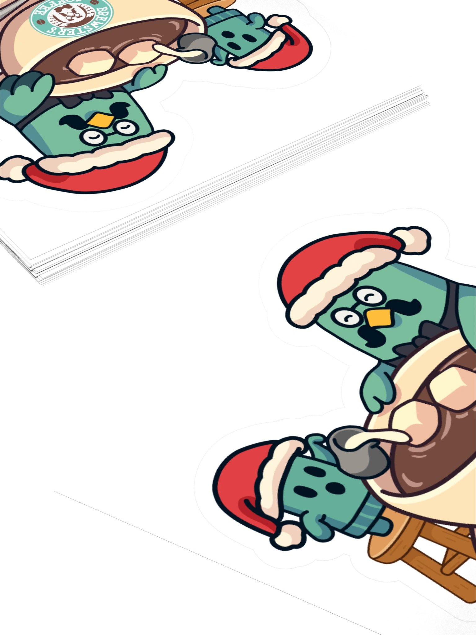 Holidays with Brewster Sticker product image (4)