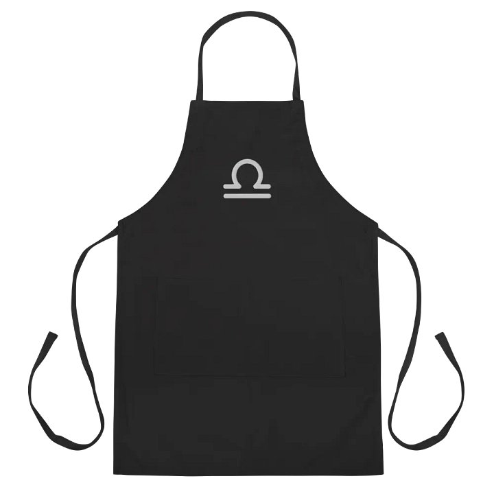 Libra Sigil Embroidered Apron product image (2)