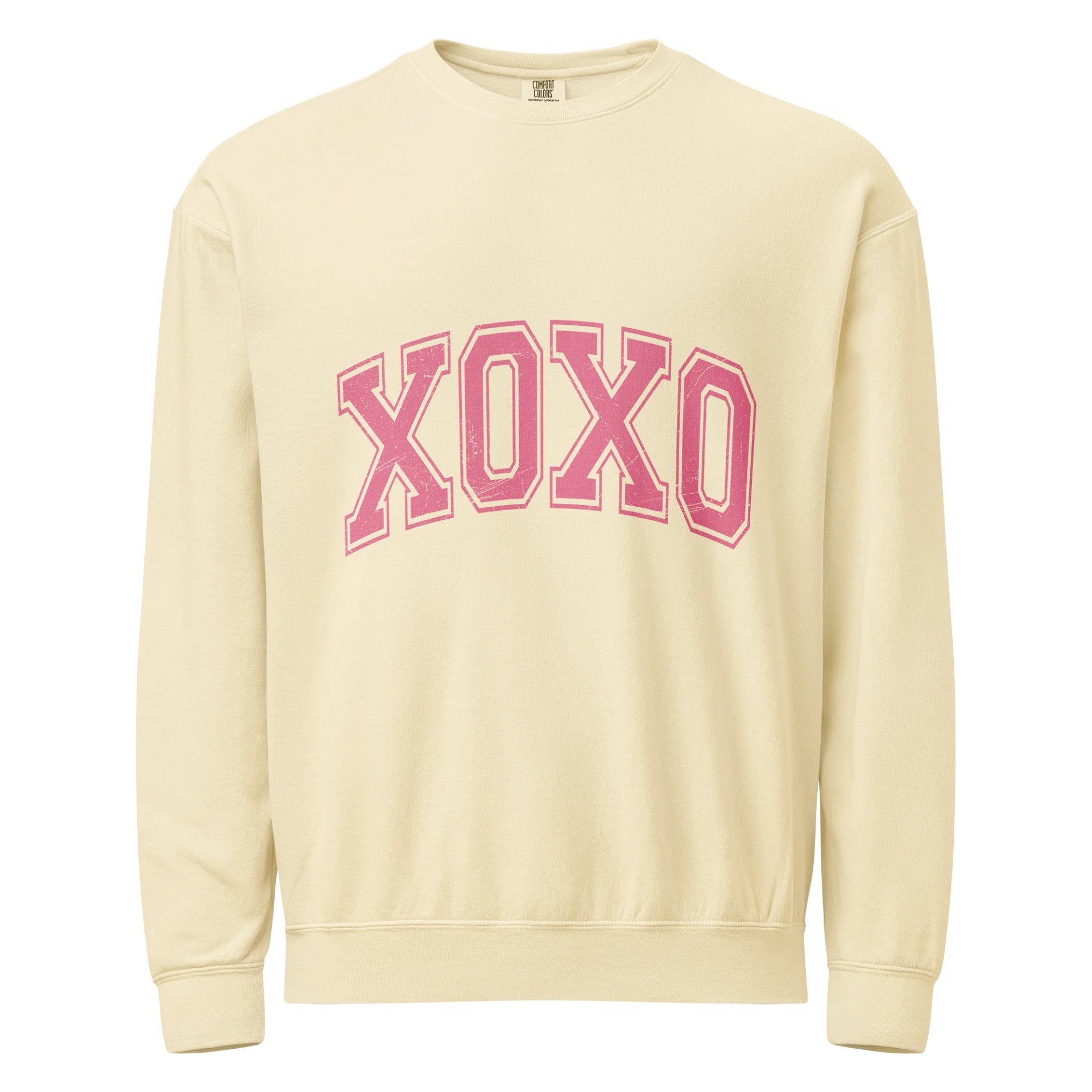 XOXO Bold Pink Crewneck Sweatshirt product image (1)