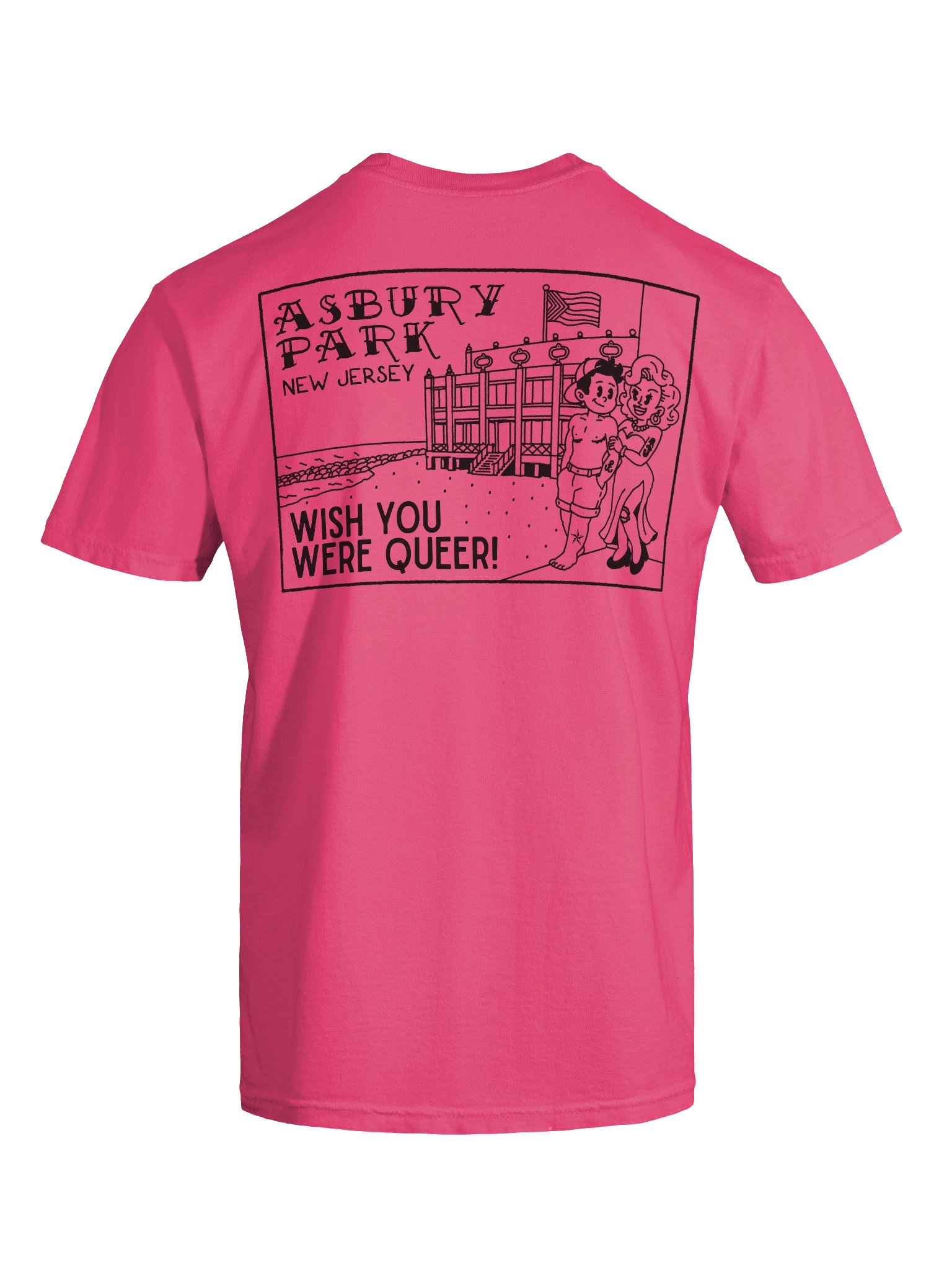 WISH YOU WERE QUEER SHIRT product image (7)