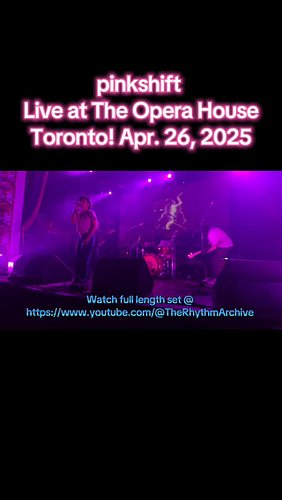 pinkshift Live in Concert at The Opera House, Toronto on Apr 26, 2025! High Energy set! 

Watch full length set at https://ww...