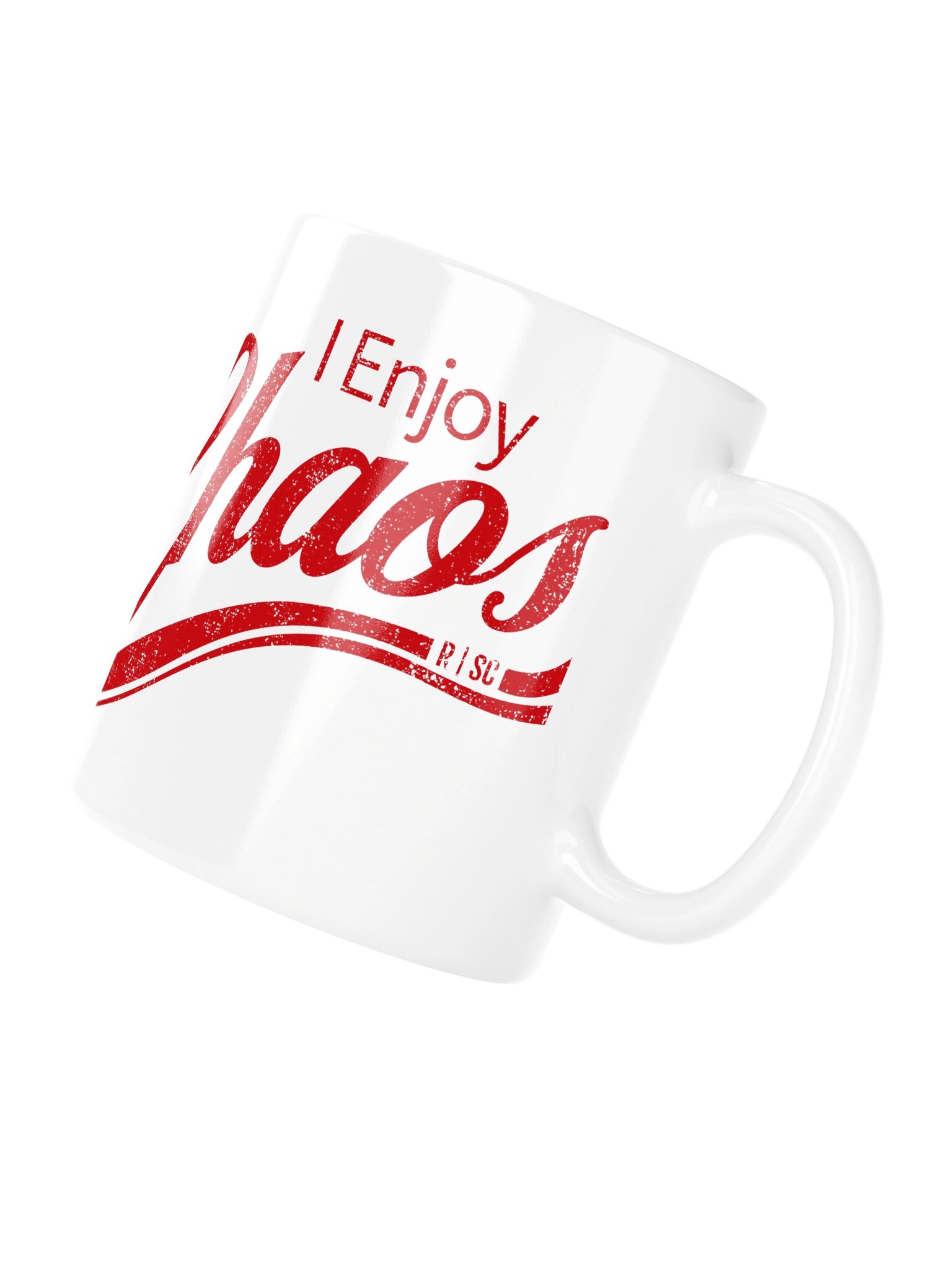 I Enjoy Chaos White Mug product image (4)