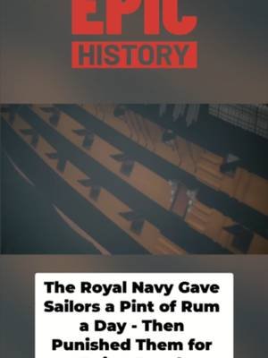 The Royal Navy gave sailors a pint of rum a day… then punished them for being drunk Life aboard Admiral Nelson’s HMS Victory was full of contradictions. Watch the full video at Epic History #History #EpicHistory #RoyalNavy #HMSVictory #navalhistory