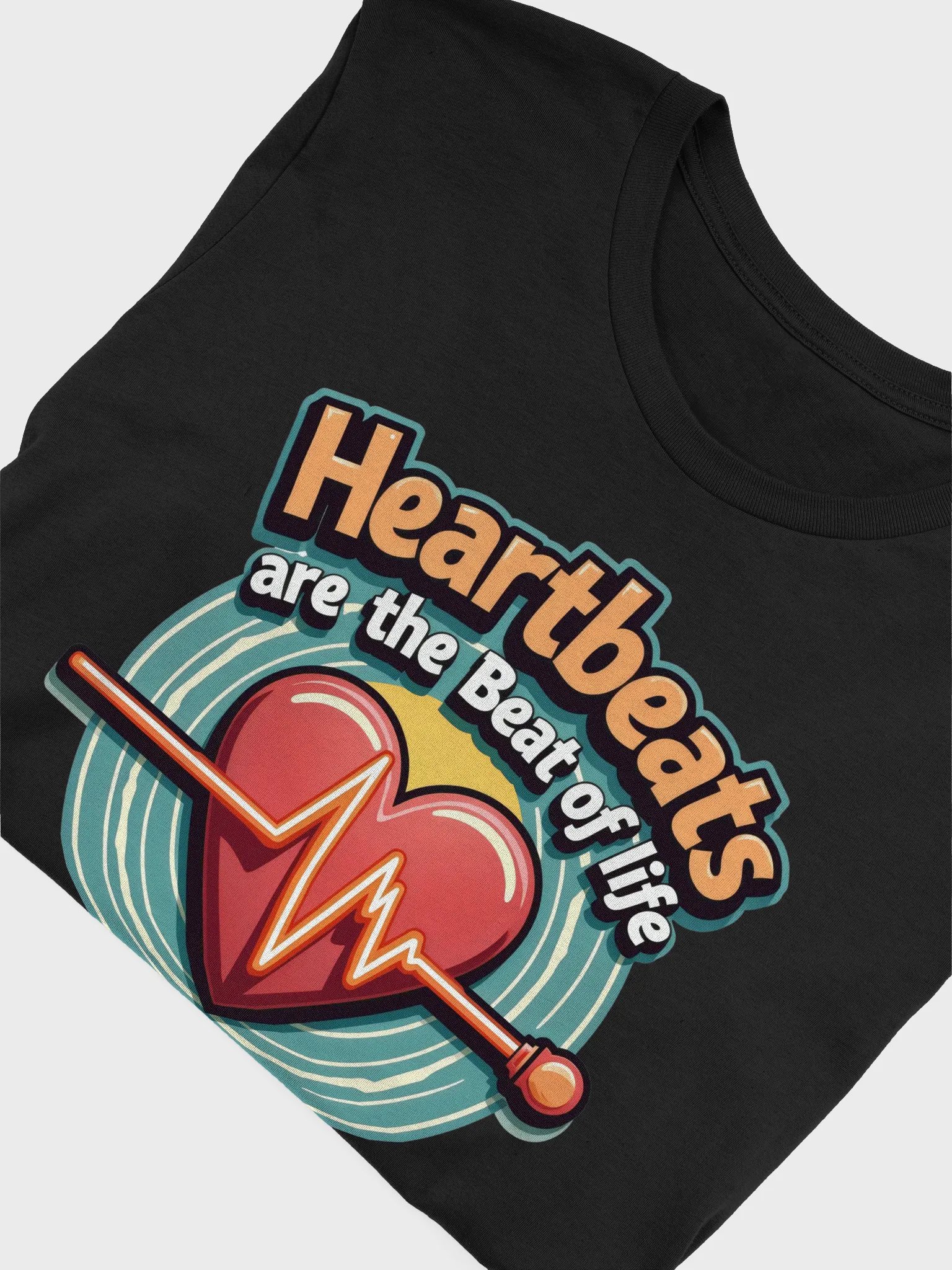 Life's Rhythm Heartbeat T-Shirt product image (50)