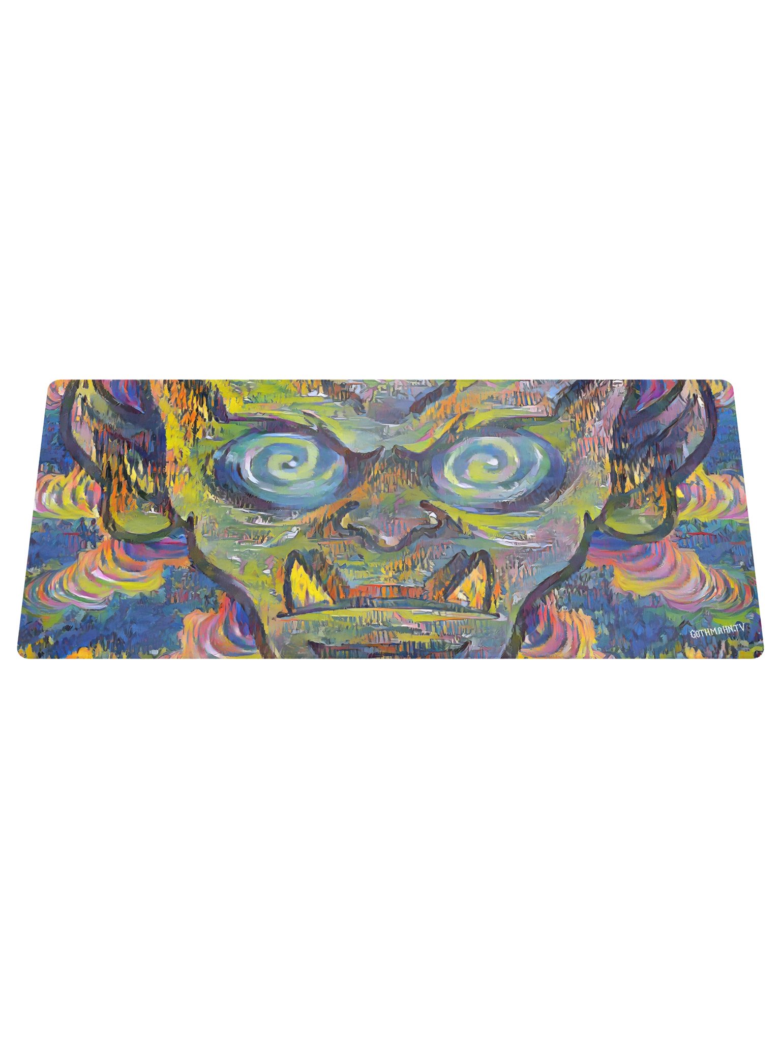 Classic Hypno Gargoyle — XL Gaming Mouse Pad product image (1)