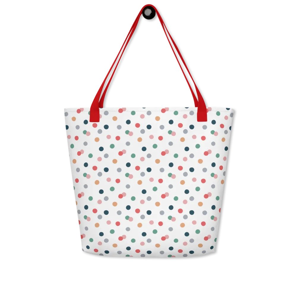 Christmas Polka Dot Tote product image (2)