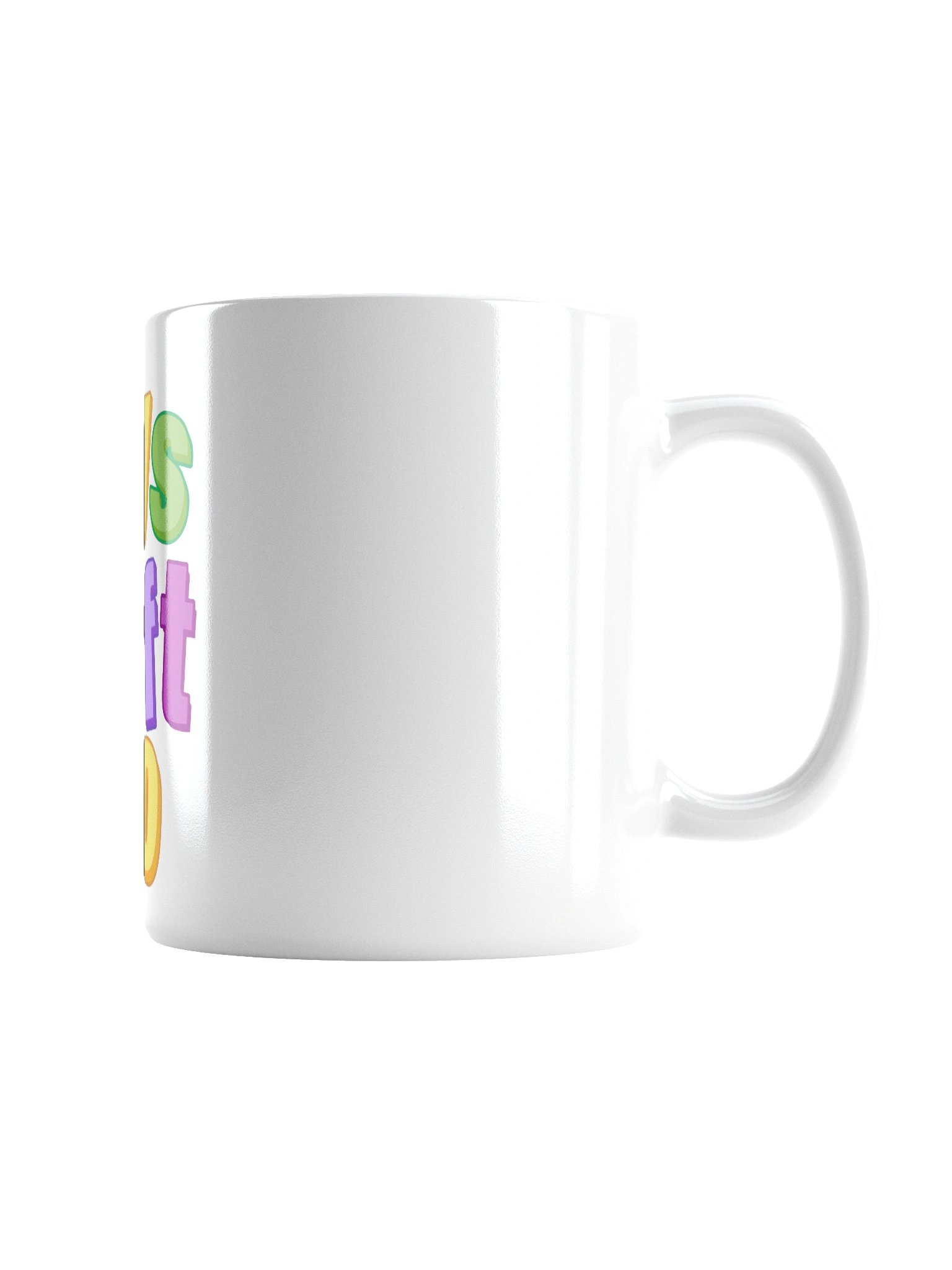 Guys Craft Too: Rainbow 3D Letter Mug product image (8)