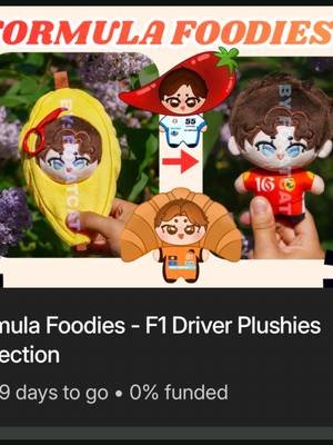 🍌🥐🌶️ The Kickstarter is now LIVE! ✨ Featuring Charles Banana, Oscar Pastry, and Chilli Carlos plush keychains! Firstly, thank you so much to everyone who has helped to make this possible. I’m incredibly excited to finally see this campaign go live! It’s been so much fun learning how to make plushies and bringing these characters to life in a whole new way. ✨ The campaign runs from September 1st until September 30th- October 1st  Our goal is big, but the reward is even bigger!! 🥹 These soft yet durable plush keychains are made to be your little companions wherever you go, whether you clip them onto your bag, keys, backpack, or just keep them somewhere special.  I’m so excited to see how this goes, and I genuinely appreciate every bit of support, whether you back the campaign, share it, or simply take a look!   Link is in my bio! #formula1 #charleslec #oscarpiastri #carlossainz🇪🇸 #motorsport 