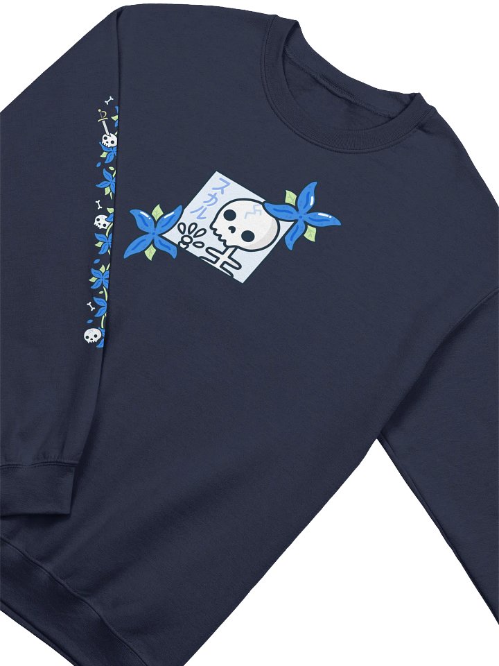 Skulls n Hydrangeas Sweatshirt product image (2)