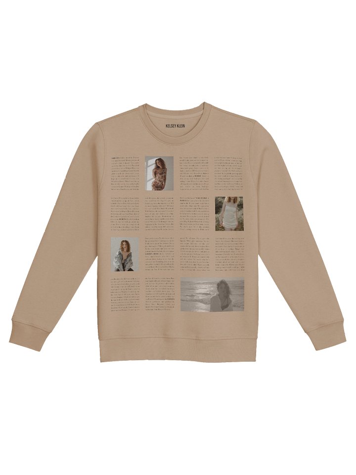 NEW! La Fabrique Sessions Lyrics – Organic Cotton Sweatshirt product image (1)