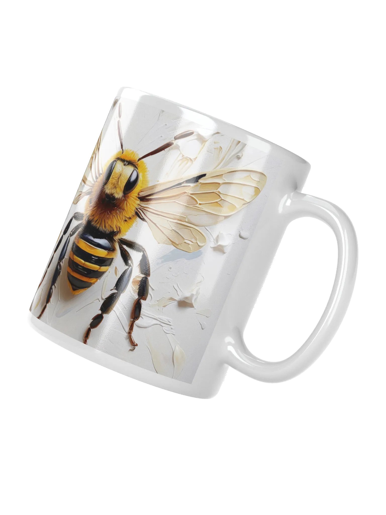 Floral Honeycomb Ceramic Mug product image (2)