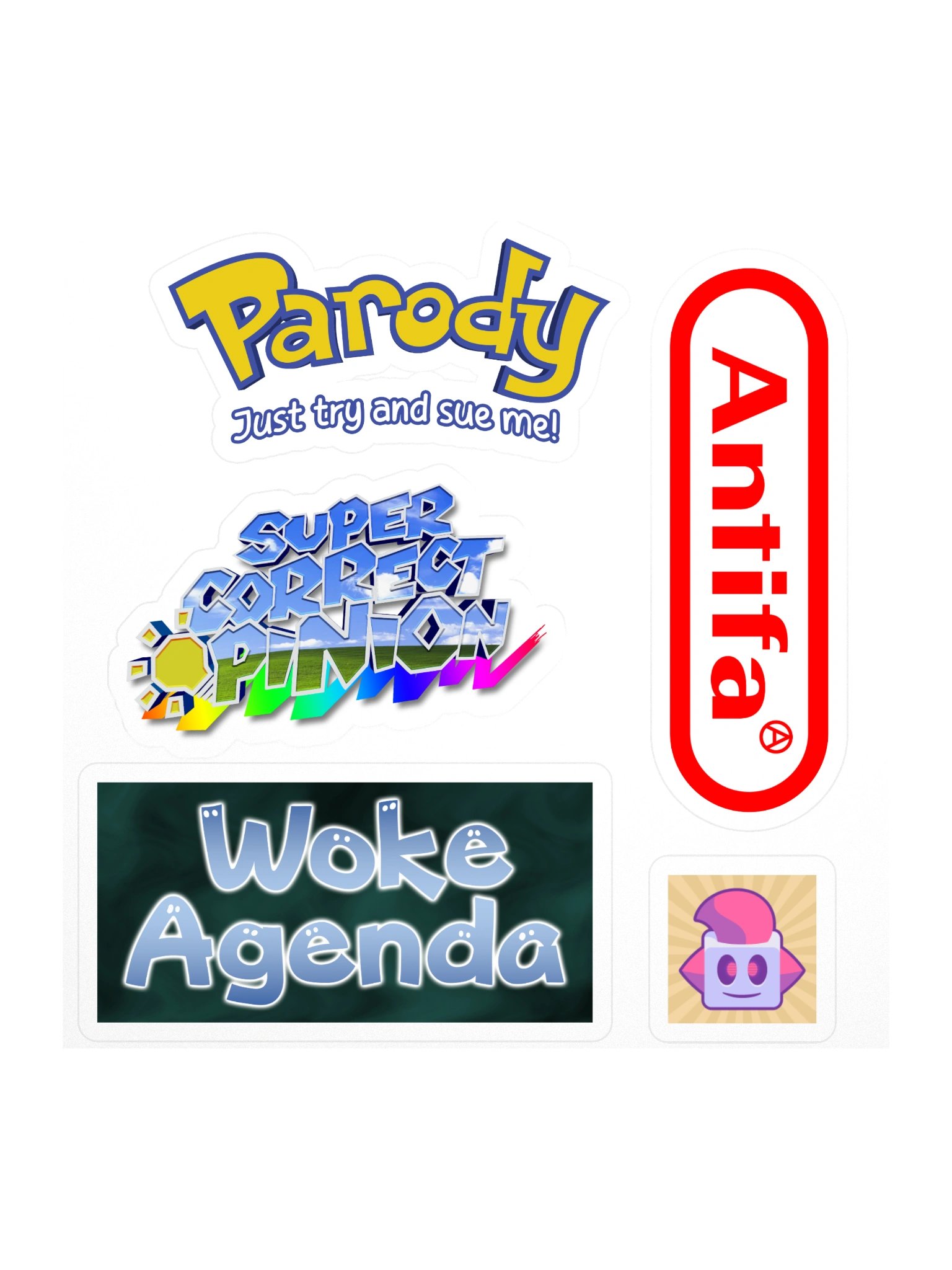 Inflammatory Sticker Sheet product image (1)