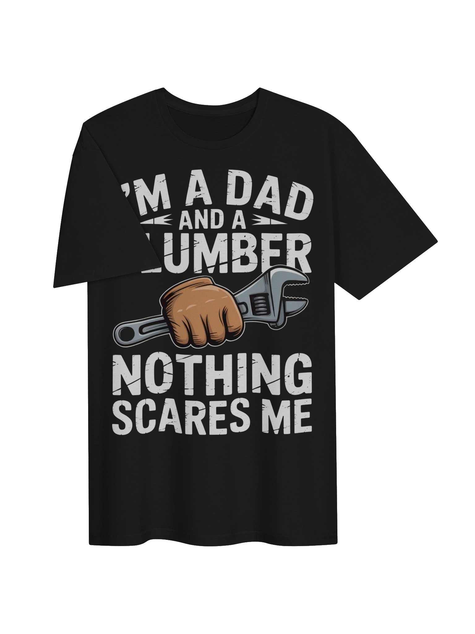 I’m a Dad and a Plumber Nothing Scares Me Shirt | Funny Plumber Dad Tee | Father’s Day Gift for Plumber Dad product image (43)