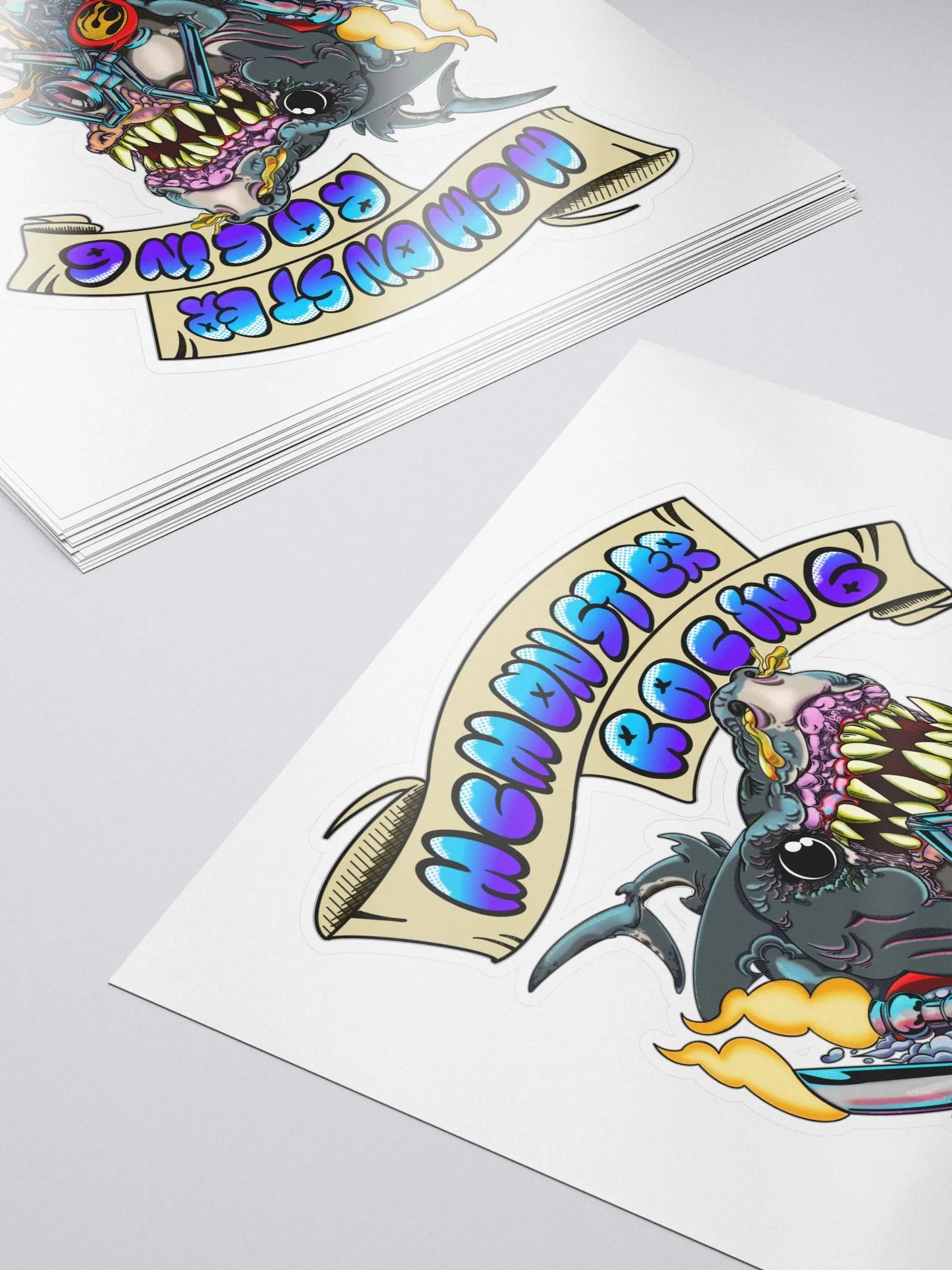 Speedpark Goop Shark: Kiss Cut Sticker product image (5)