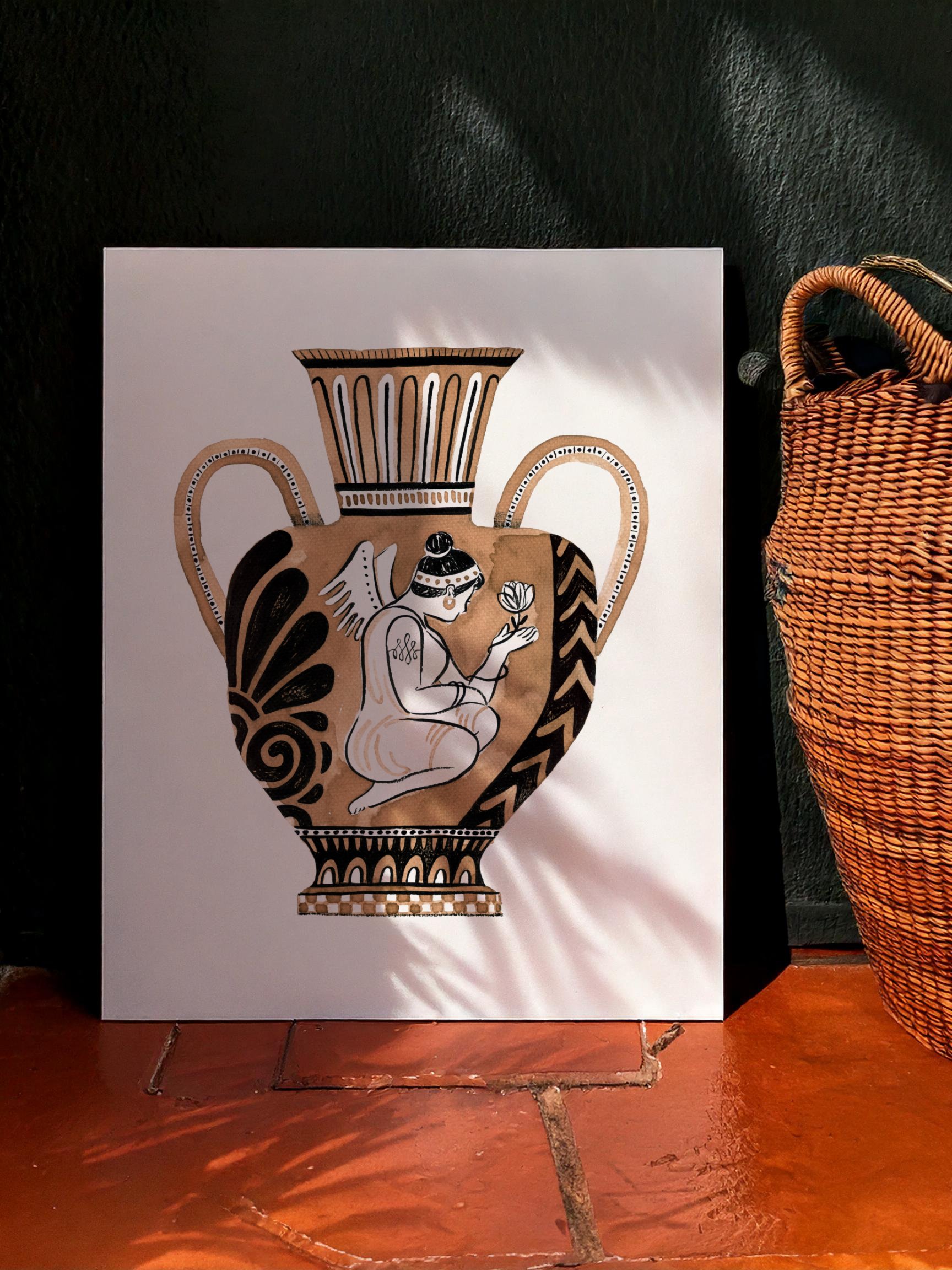 The greek vase - Giclée Fine Art Print product image (1)