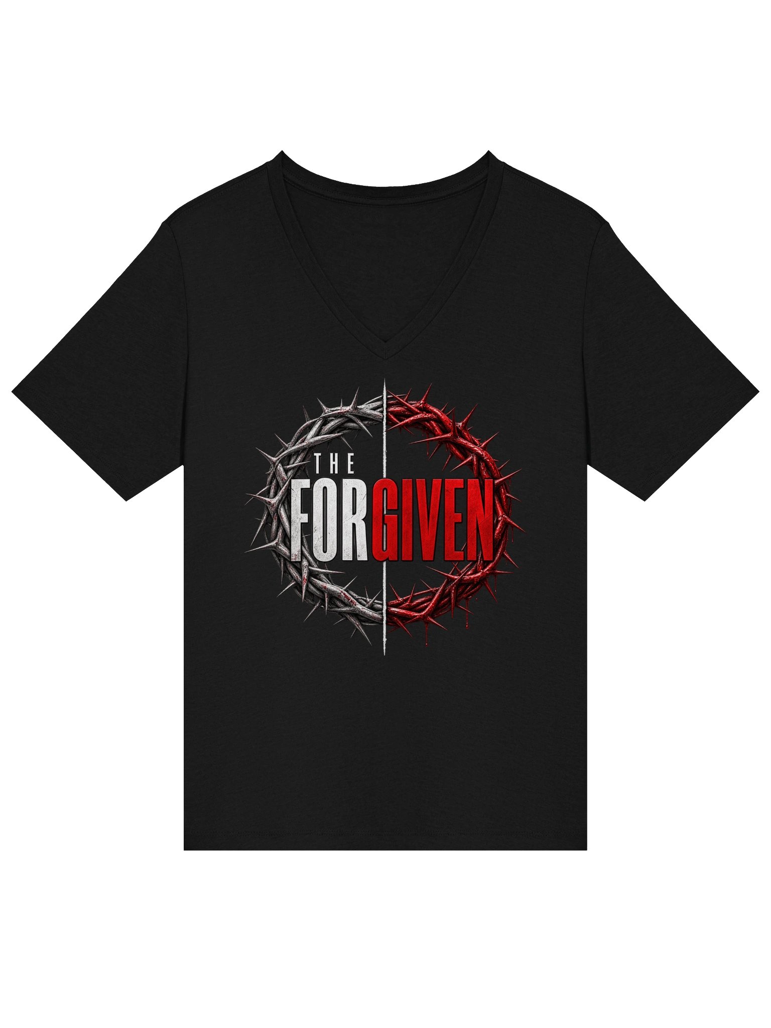 Women's - The Forgiven Crown V-Neck Tee product image (1)