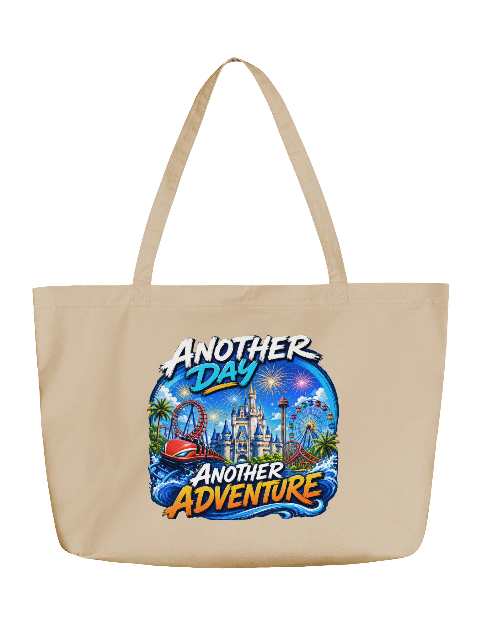 Another Day, Another Adventure Theme Park Tote Bag product image (1)