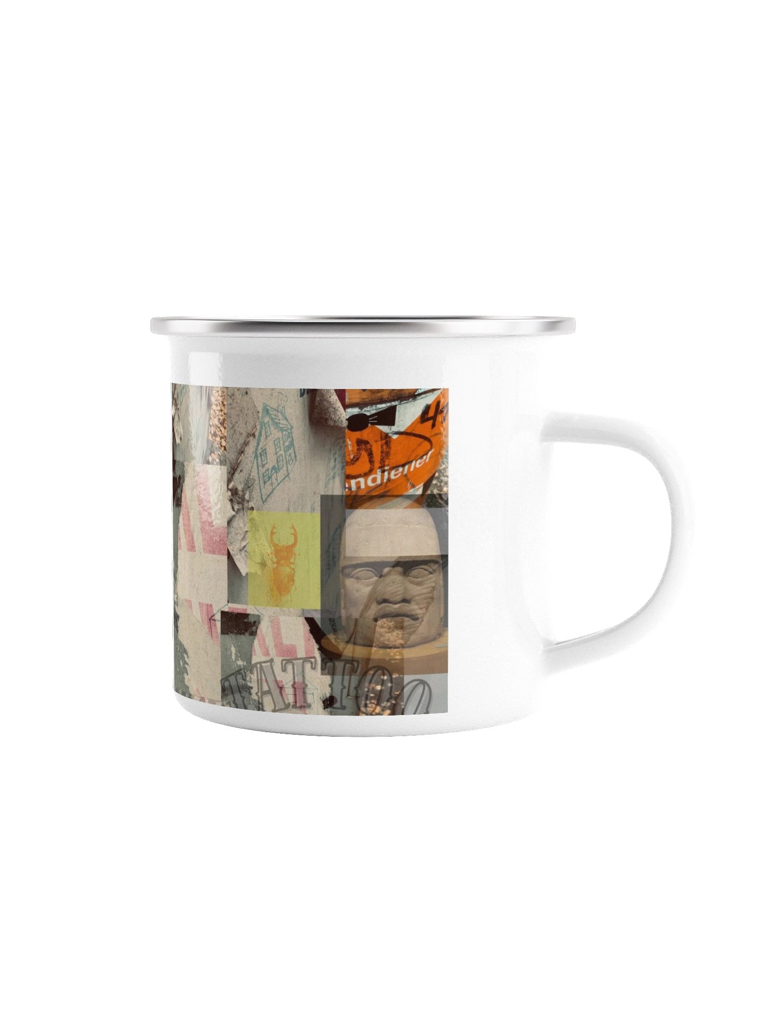 Urban Odyssey Enamel Mug product image (1)