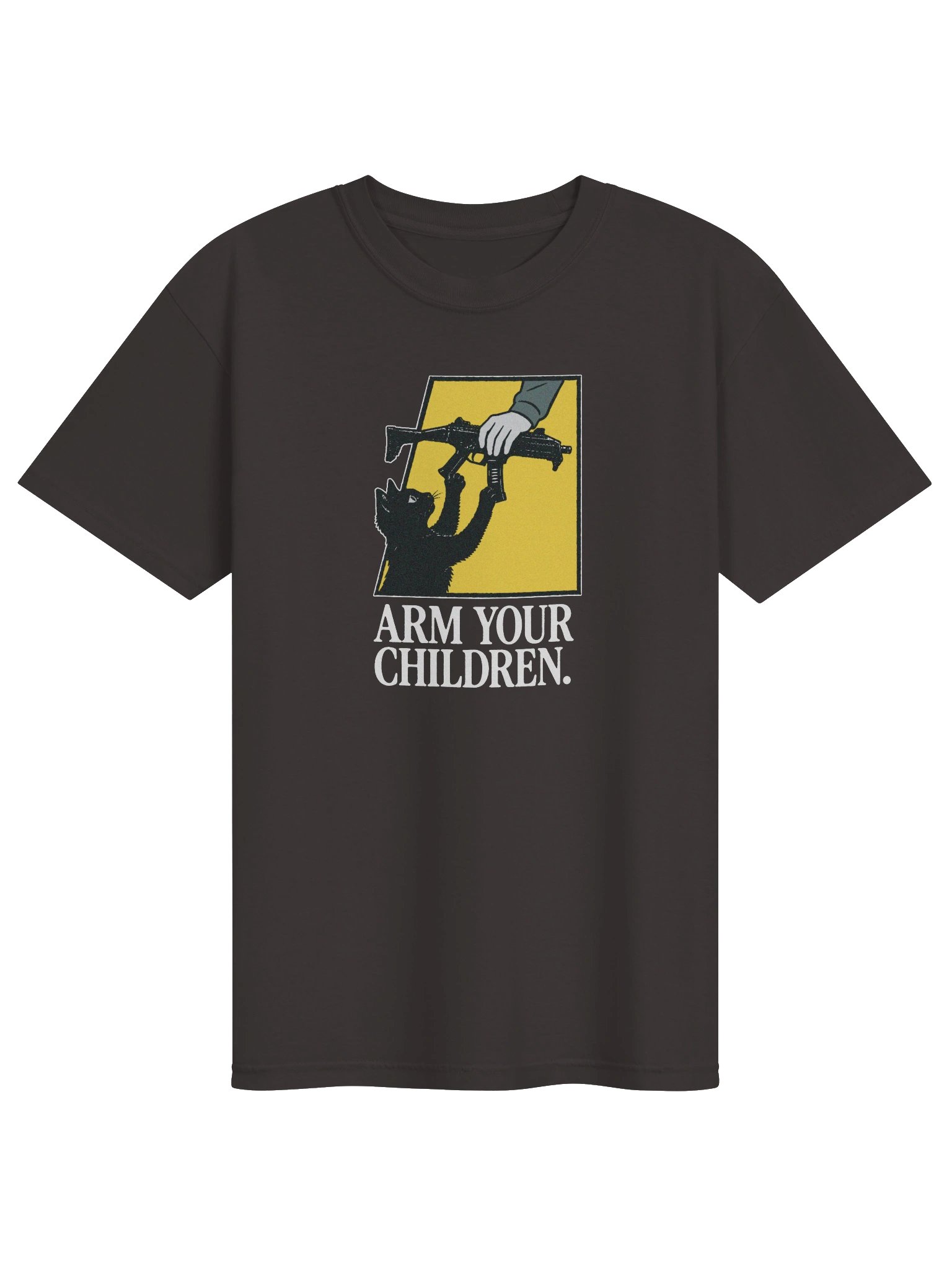 Arm Tee - Front Print - DARK product image (1)