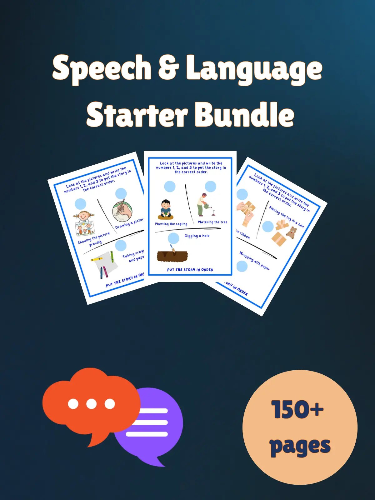 Speech & Language Starter Bundle product image (1)
