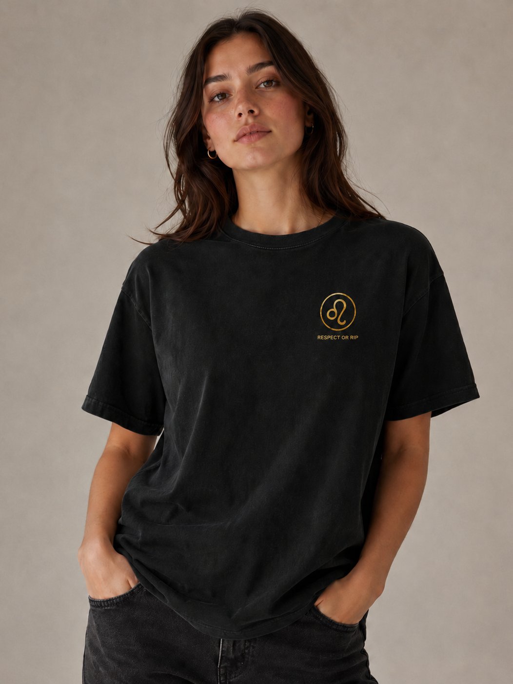 RESPECT OR RIP Heavyweight Garment-Dyed Tee product image (5)