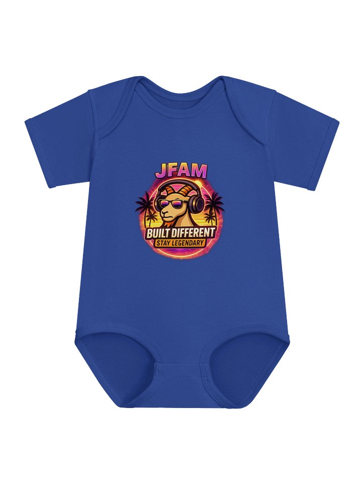 JFAM Built Different Baby Bodysuit product image (7)