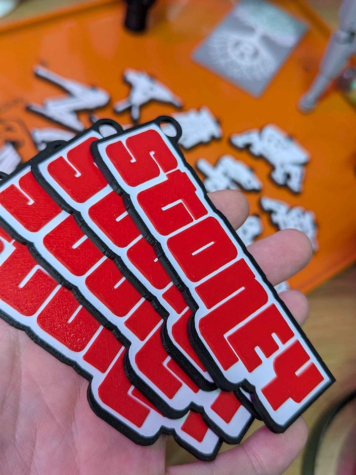 Keychains - 3d Printed - Single-Four Colors product image (1)