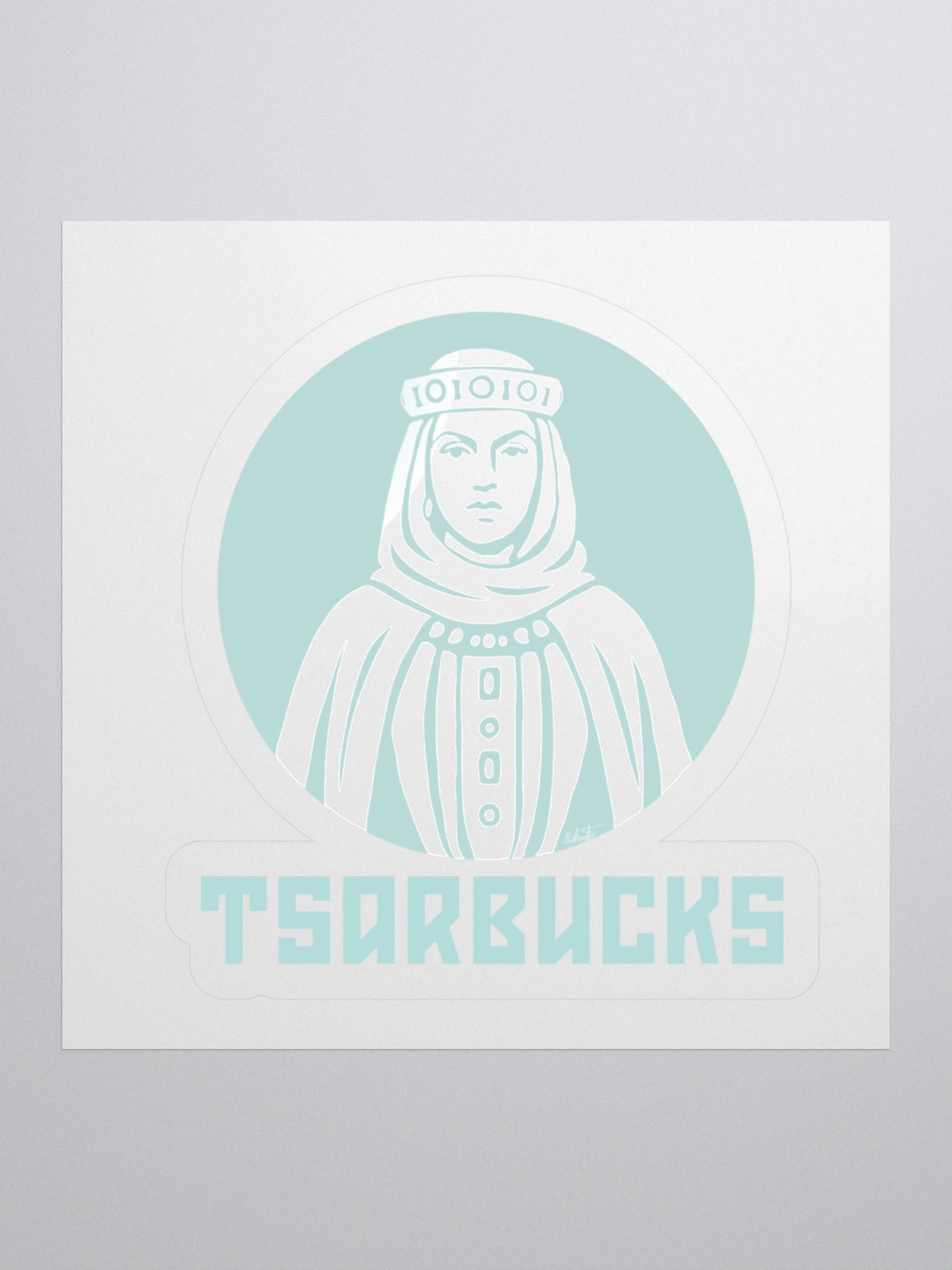 Tsarbucks Sticker product image (1)