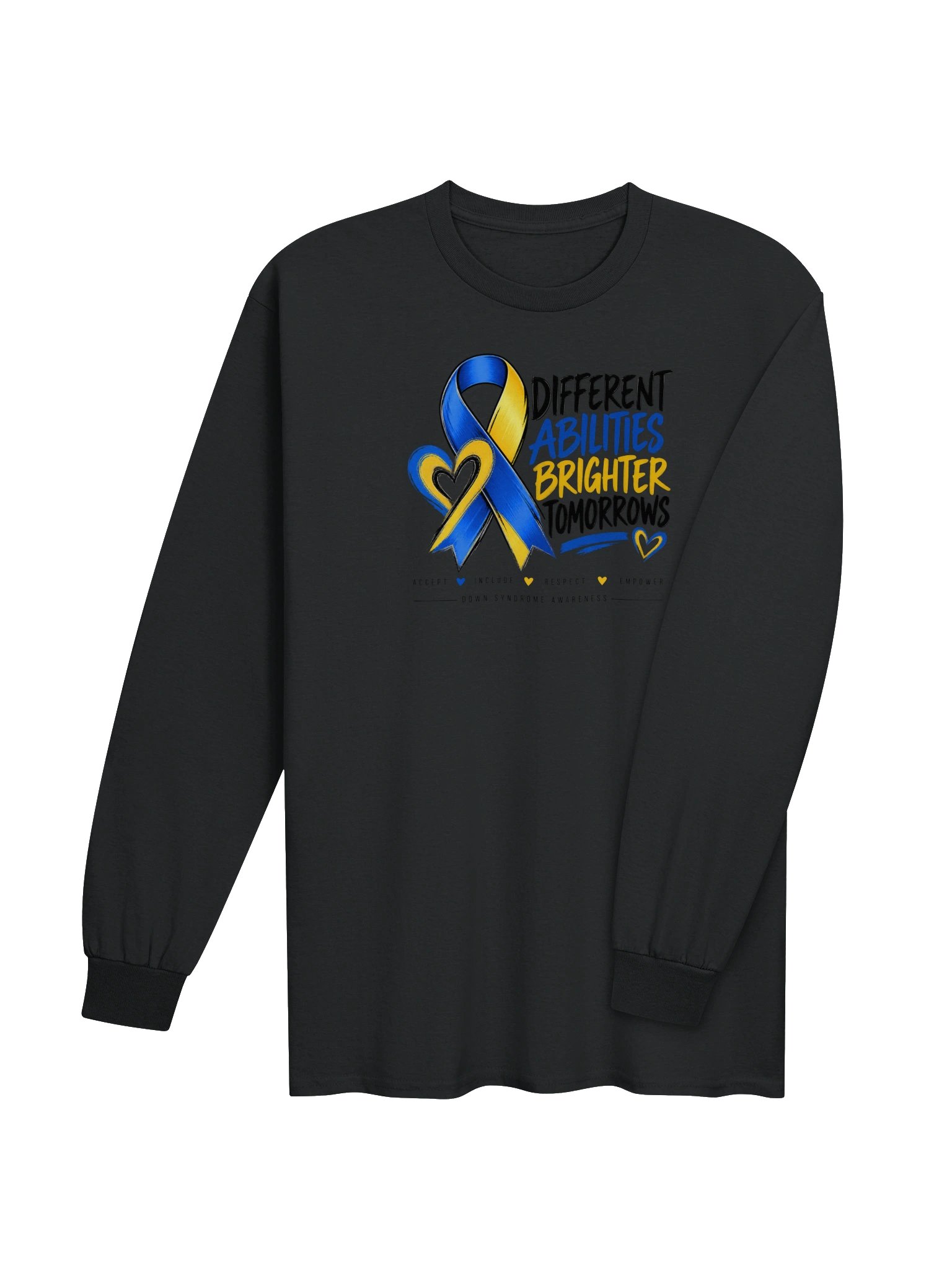 Blacktop Brand "Down Syndrome Awareness" Long Sleeve Tee product image (16)