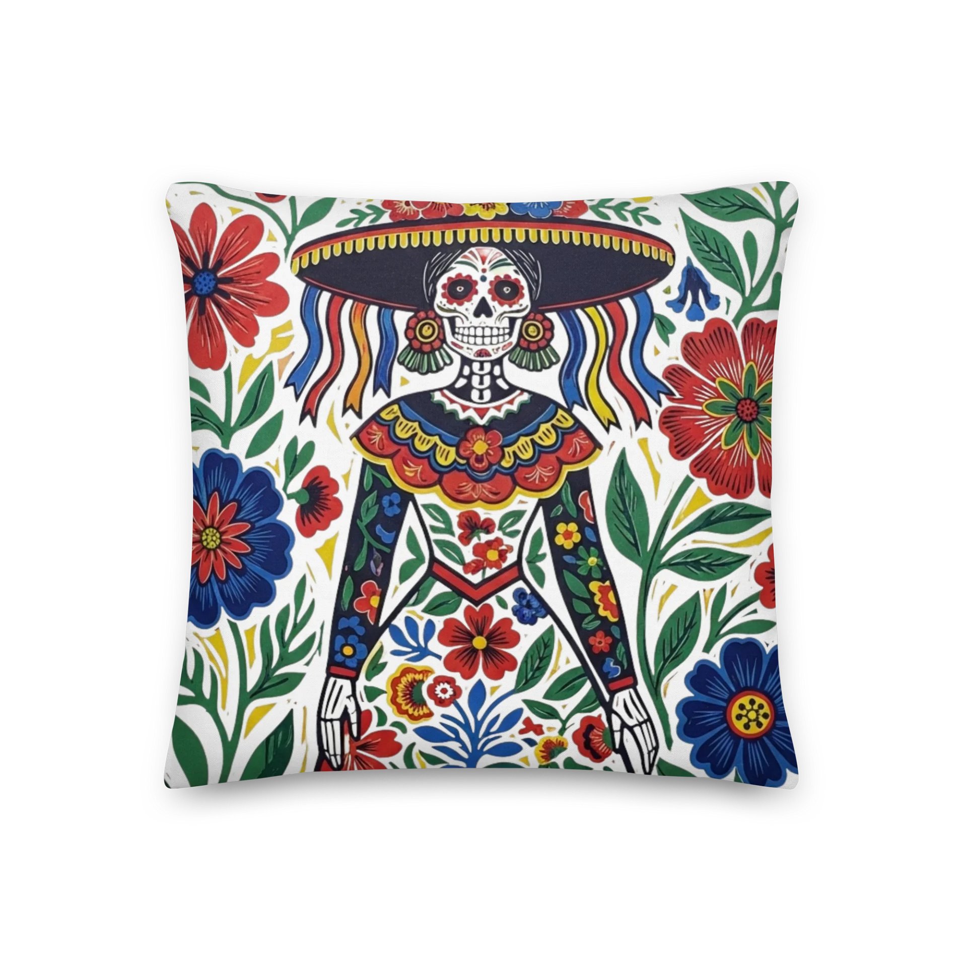 Fiesta de los Muertos Premium Pillow product image (3)