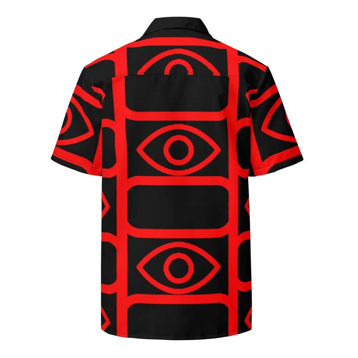 EyeSeeThru Logo Pattern Hawaiian Shirt product image (2)