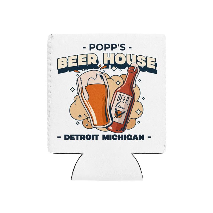 Popp's Beer House - Koozie Sleeve product image (1)