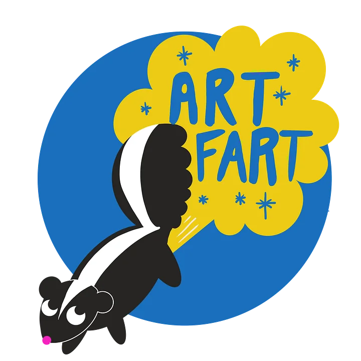 Trash Scouts GARBADGE: ART FART - Embroidered Badge product image (2)