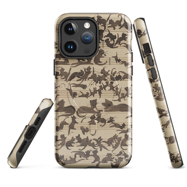 Cat Symphony iPhone® MagSafe® Tough Case product image (7)