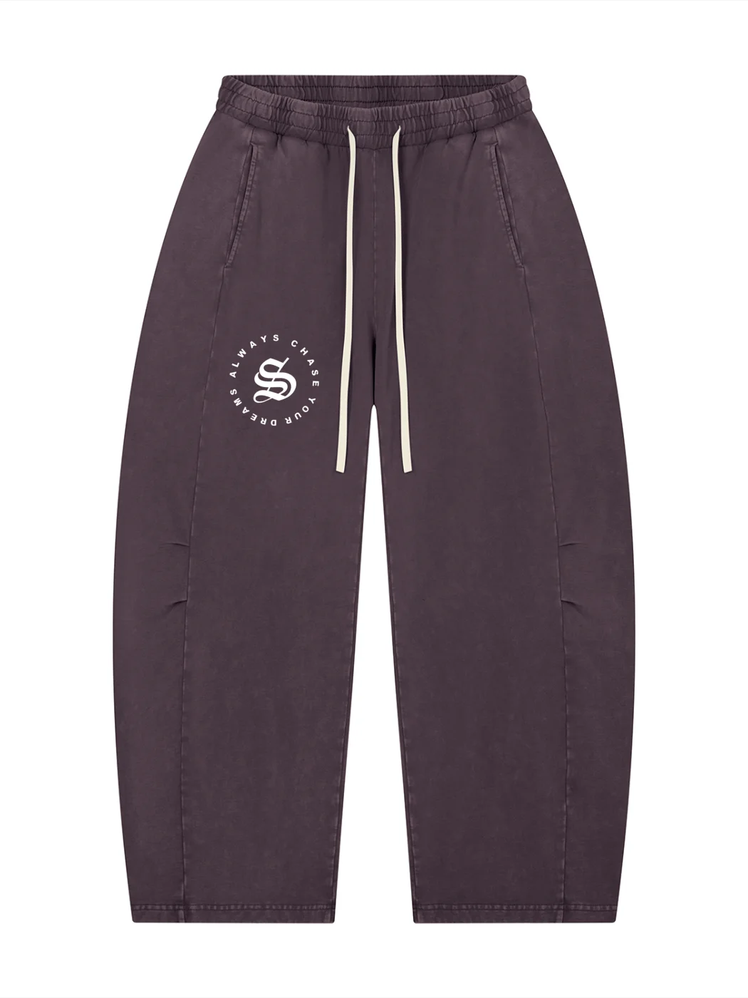 GBAH Unisex Mineral Wash Barrel Leg Pants product image (8)
