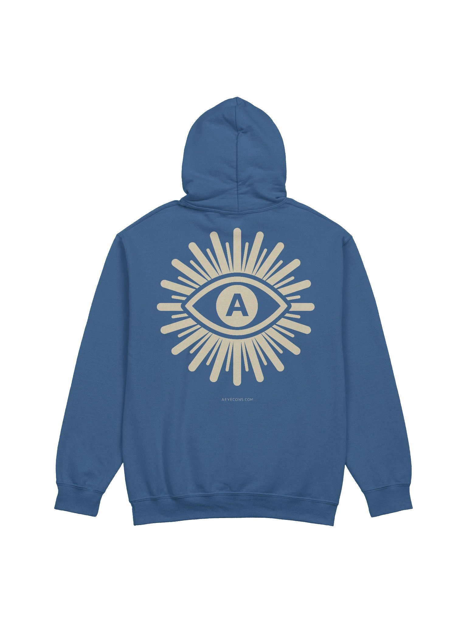 Official Logo of AI™ Burst Hoodie | Dark Colors | AEYECONS™ product image (1)