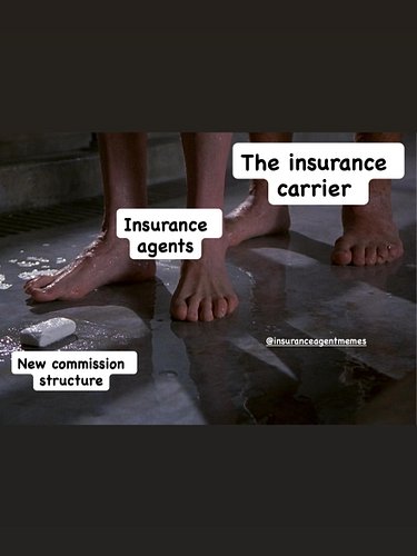 I won’t name any names but it’s brutal out there #insuranceagentmemes #sales #commission