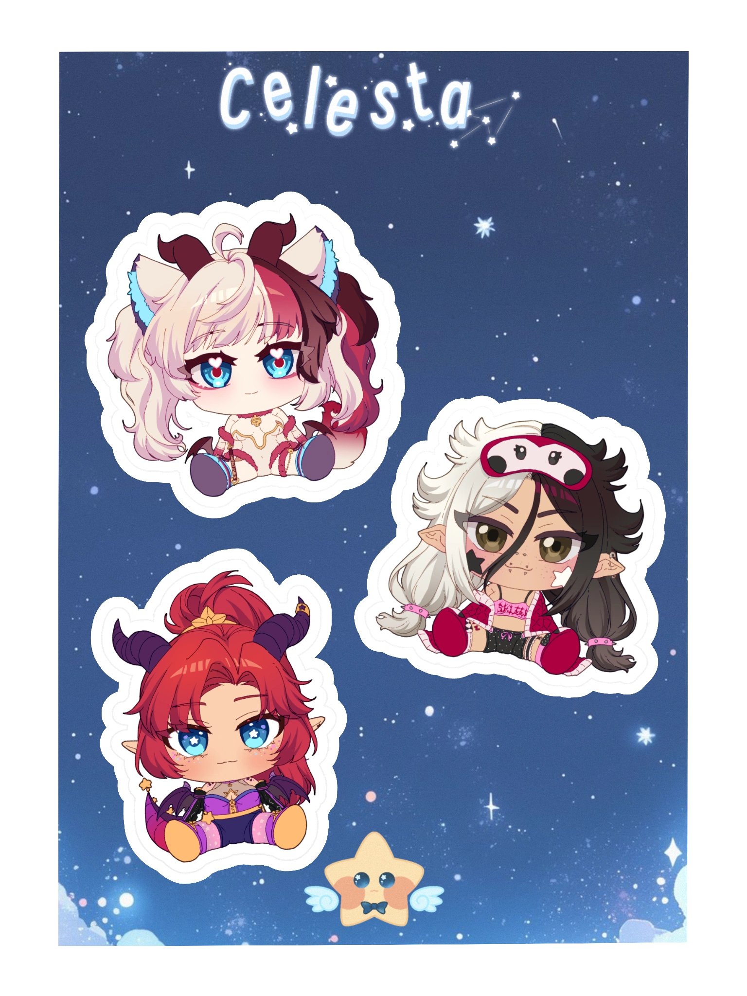 Celesta Sticker Sheet product image (3)